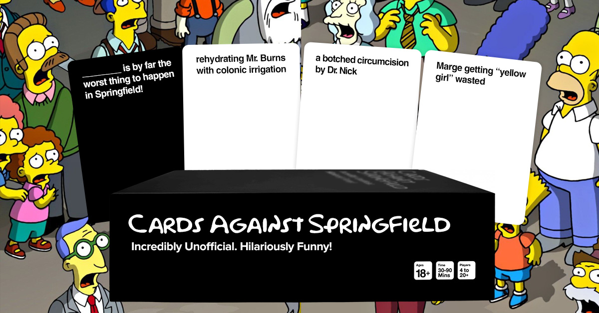 Cards Against Springfield