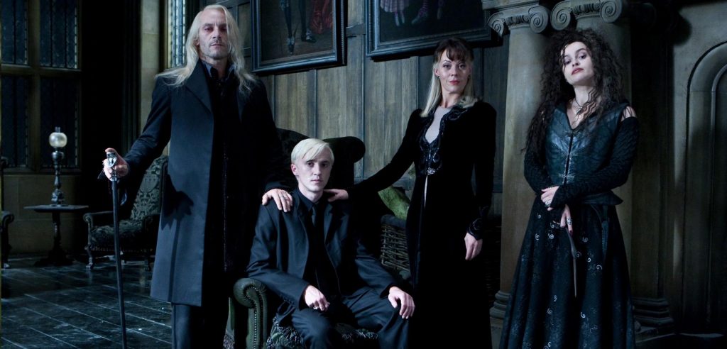 Malfoy and Black family members who hate muggle-borns